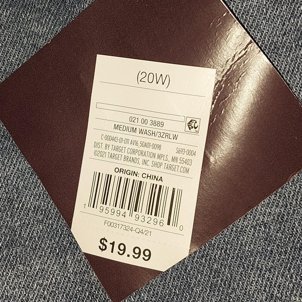 TWO Pairs Ava & Viv Denim Jean Shorts - Picture 11 of 11